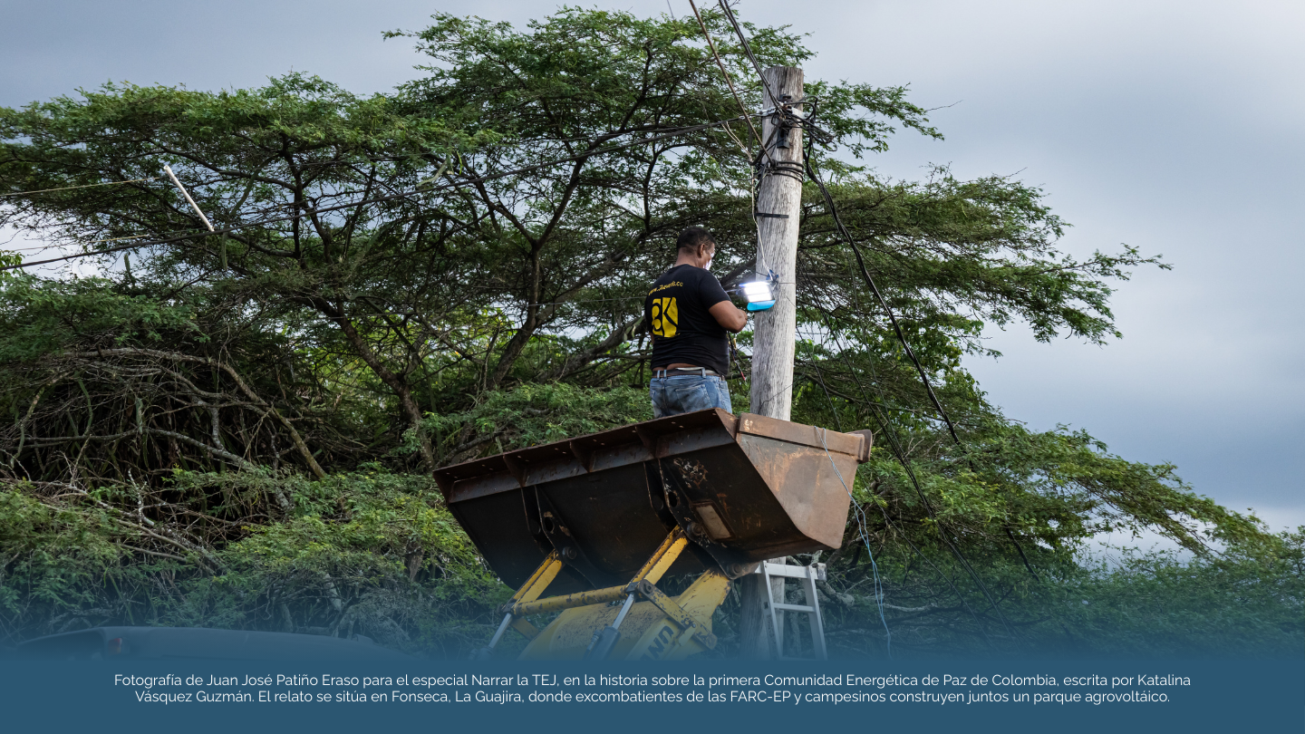 La guajira uso de electricidad finca San Luis